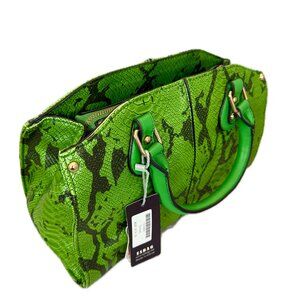 Esbag Green Alligator print designer bag (Slight Damage)